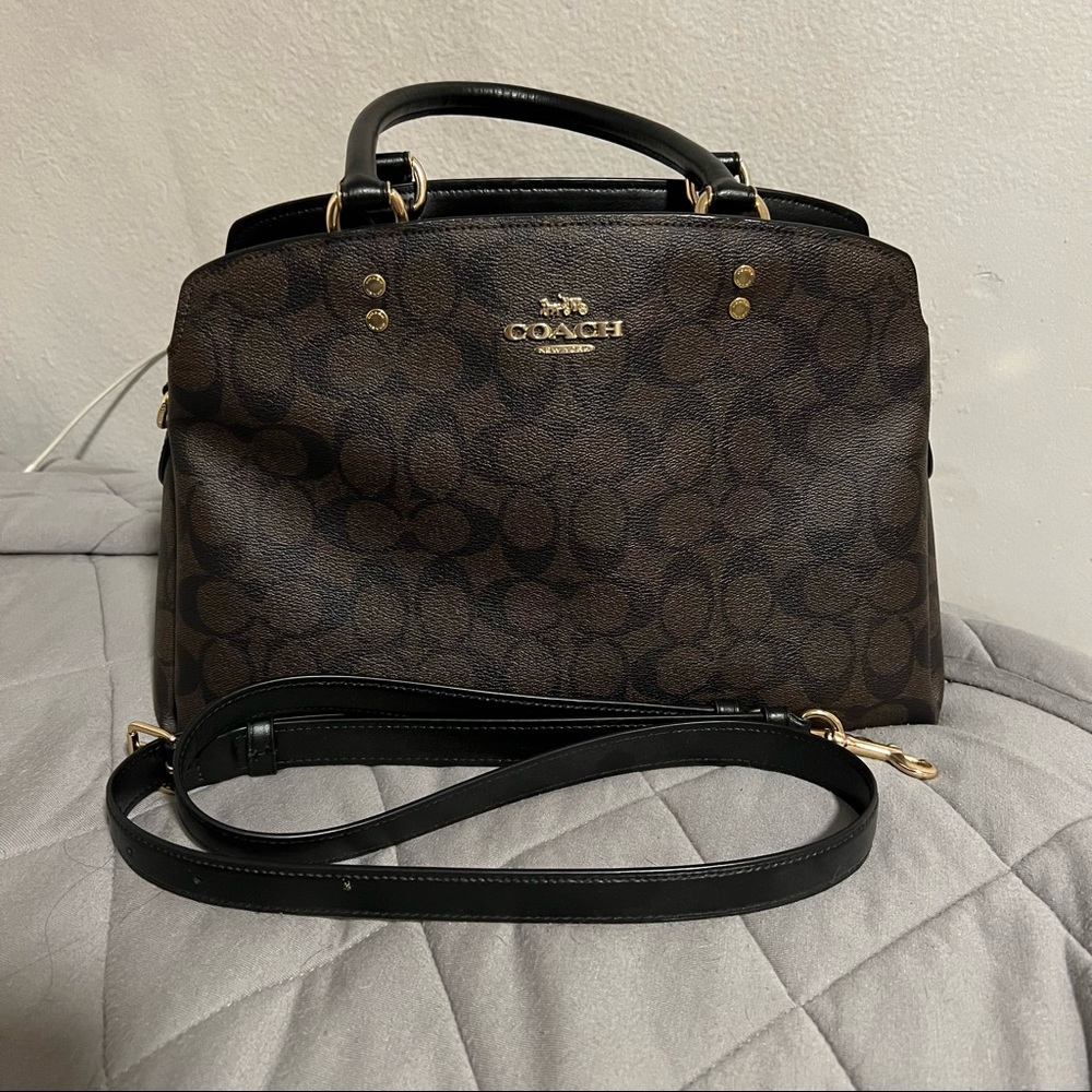Coach Bag with Removable Shoulder Strap